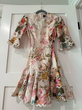 Zimmermann | Dresses | Zimmermann Ivory Floral Laceup Mini Dress | Poshmark Zimmermann | Dresses | Zimmermann Ivory Floral Laceup Mini Dress | Poshmark